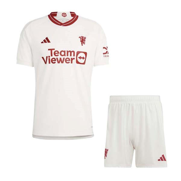 Camiseta Manchester United Tercera equipo Niño 2023-24